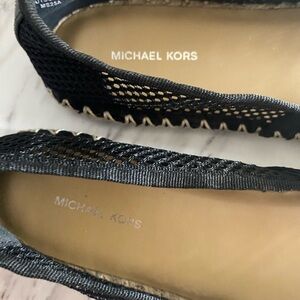 Michael Kors Black Mesh Flats